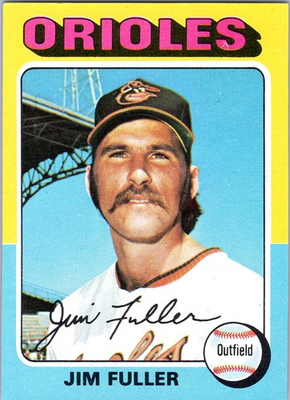 #ad 1975 Topps #594 Jim Fuller Baltimore Orioles Baseball Card $1.99