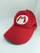 Super Mario Bros Mario Adult Ball Cap Hat Adjustable