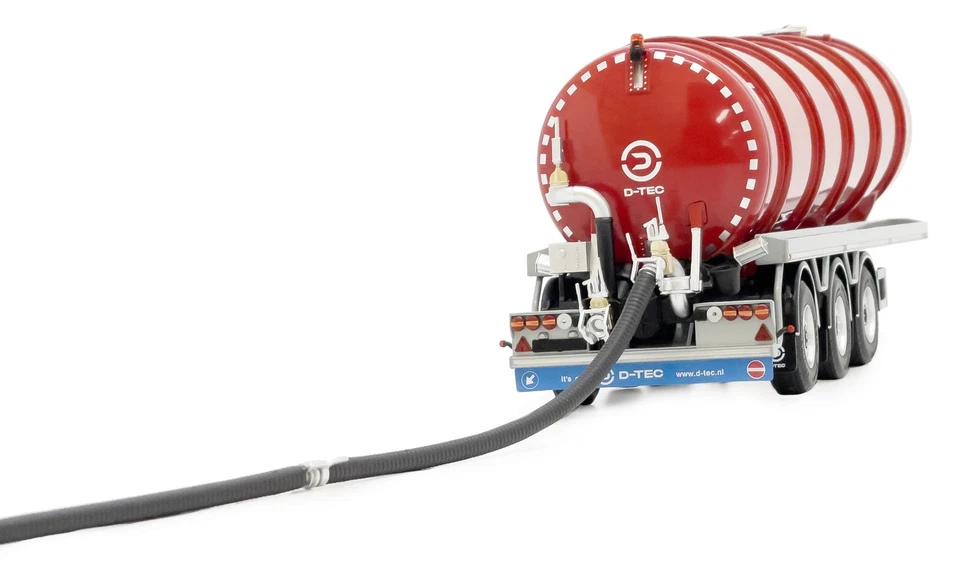 MARGE MODELS, D-Tec Citerne 3 essieux rouge, échelle 1/32, MAR2326-01 - Photo 3/3