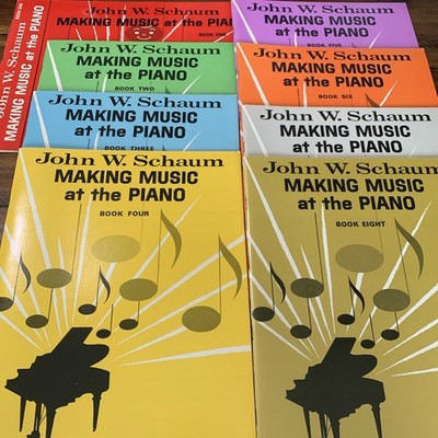 Schaum Piano Course Making Music at the Piano Book 1-7 Sheet Music