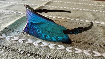 Oakley Kato Polished Black PRIZM Sapphire Mirror Lens