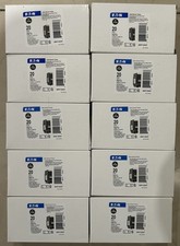 10 Pack Of Eaton BRP120DF 120 20A 1-Pole Circuit Breaker Dual Function
