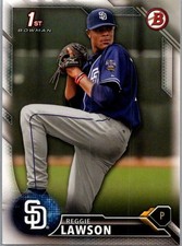 2016 Bowman Draft #BD109 Reggie Lawson