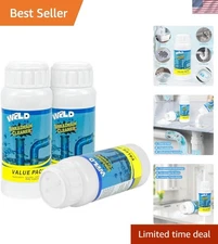 Quick Action Wild Tornado Sink Cleaner - 3pcs for Hassle-Free Drain Unclogging
