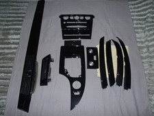 Bmw 5 E60 E61 M High Polished Black Metallic Diamond Black Interior Trim Set