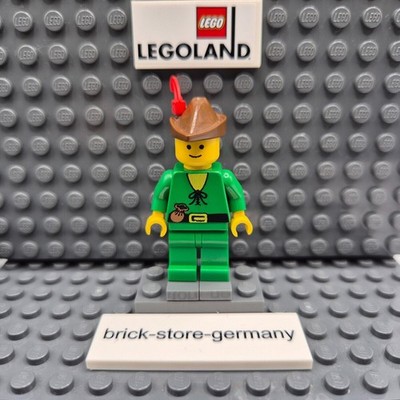 LEGO  Castle Forestmen Minifigur Forestman Green Brown Hat CAS128 aus 1680 1877