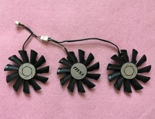 Set of 3 Fan Cooler Fan For MSI GTX 1060 1070 1080Ti DUKE 8G PLD09210S12HH  85mm