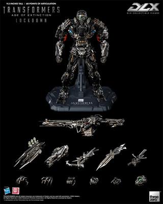  Threezero 3Z04710W0 Lockdown 24CM Action Figure Model Toys In Stock NEW