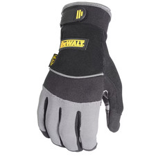 DEWALT DPG210M Size Medium Black PVC Work Gloves Durable Grip Safety Gloves