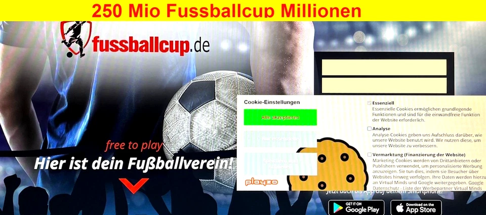 Fussballcup2 - 250 Mio - Fussballcup 2 - !!!!