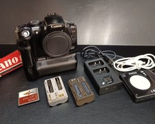 Macchina Fotografica digitale Reflex CANON EOS 300D + BATTERY GRIP BG-E1