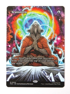 Brainstorm #4 ~ MTG Teenage Mutant Ninja Turtles Quellmaterial ~ Mythic ~ Neuwertig