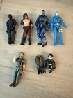 Vintage GI Joe Figure Lot Snake Eyes Zartan Cobra Commander Parts AS IS Fortnite