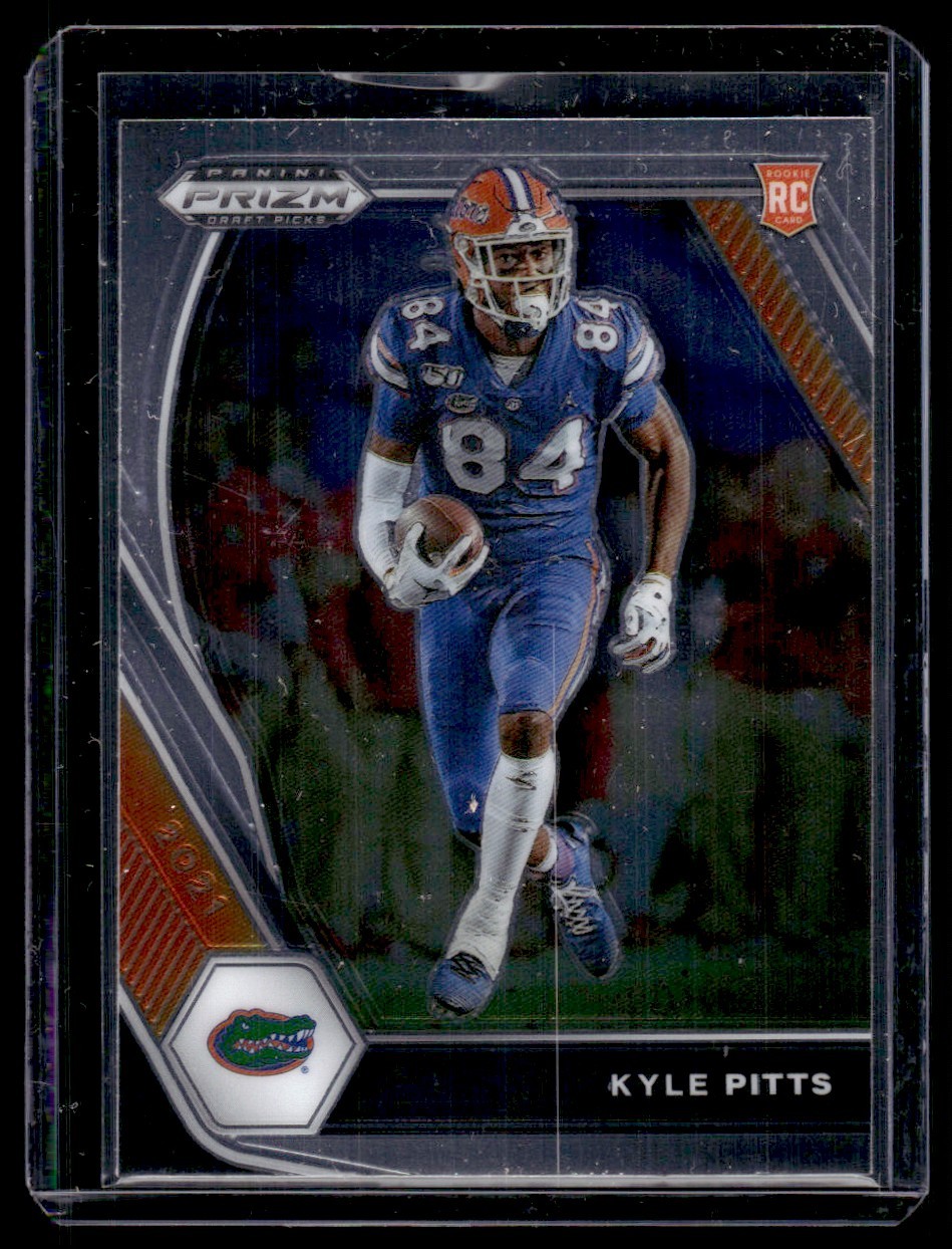 2021 Panini Prizm Draft Picks Collegiate Kyle Pitts Florida Gators #108