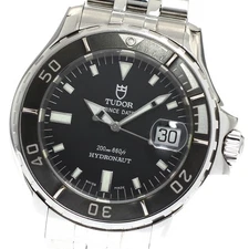TUDOR Prince Date Hydronaut 89190 Date Black Dial Automatic Men's Watch_917814