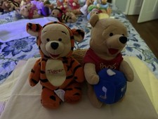 Lot Of 2 Vintage Winnie The Pooh And Friends Beanie Plush order 7 