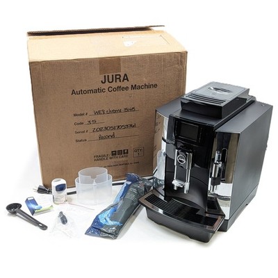 Jura Automatic Coffee Machine WE8 w/ Touchscreen Display (15145) Chrome