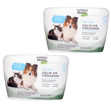 Pet Odor Absorbing Solid Air Freshener, Pure Linen, 20-Ounce, Pack of 2