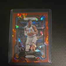 2023-24 Panini Prizm RED CRACKED ICE PRIZM / RJ BARRETT