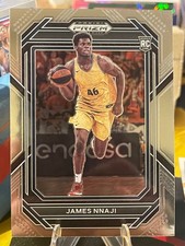 2023 Panini Prizm Draft Picks Basketball James Nnaji-#3 RC