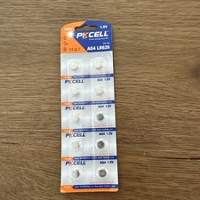 10 PKCELL AG6 LR69 LR921 SR920SW SR921 371A 37 1.5V Alkaline Button Cell Battery