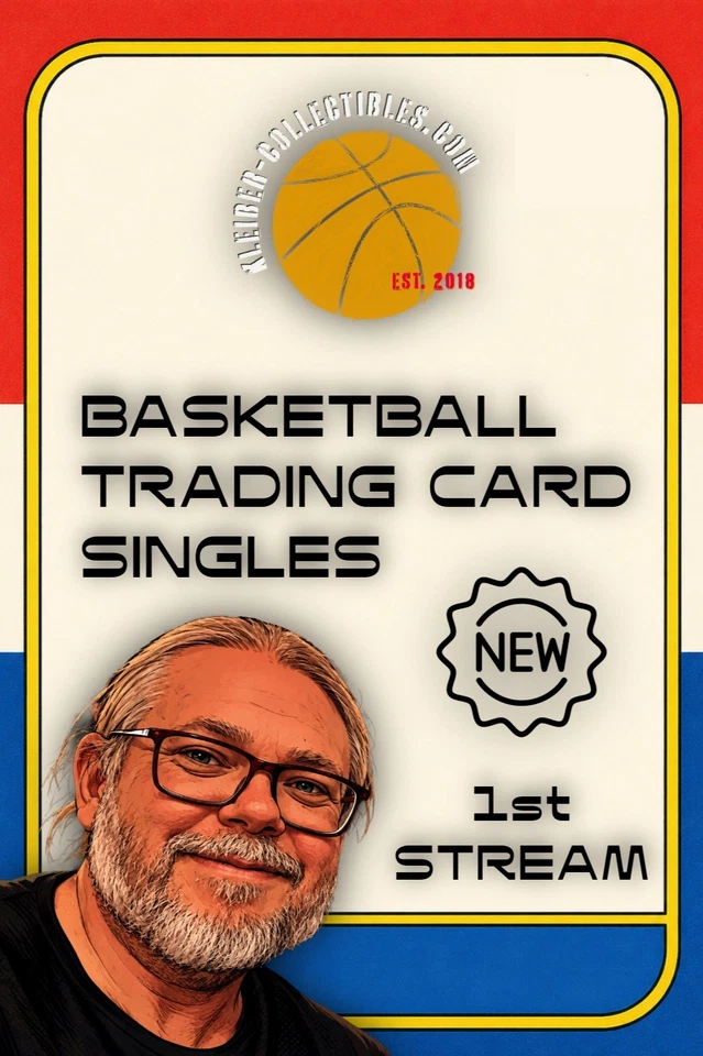 1st Stream - Basketball Trading Cards - alles ab 1€ & Versandkostenfrei