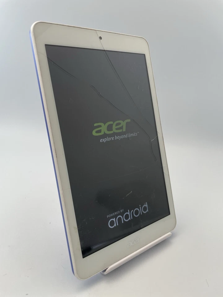 Acer Iconia One 8 B1-850 Blue 8" 16GB Wi-Fi 5MP 1GB Ram Android Tablet Cracked - Image 2 of 4