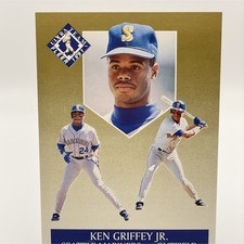 Fleer Ultra Team Ken Griffey Jr. Seattle Mariners Insert 4 of 10 1991