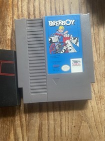 Paperboy Nintendo NES w Dust Cover Authentic Excellent Clean