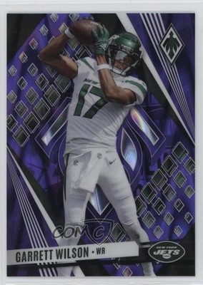 2023 Panini Phoenix Purple Seismic 125/125 Garrett Wilson #77 0i8b
