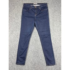 J Brand Womens Size 32 Dark Wash Skinny Stretch Denim Jeans Made in USA 8335