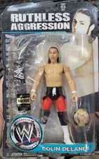 1 Of 500 WWE Ruthless Aggression Series 37 Colin Delaney w/Leather Die Cast Belt