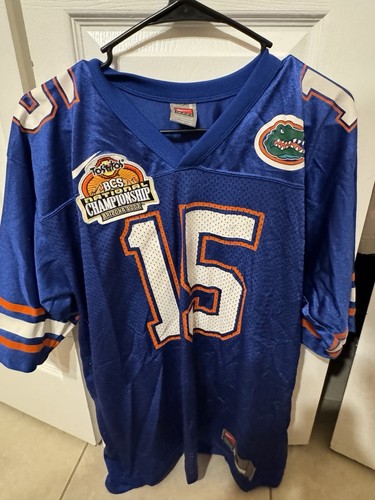 NIKE 2007 BCS National Championship Tim Tebow Florida Gators Jersey S