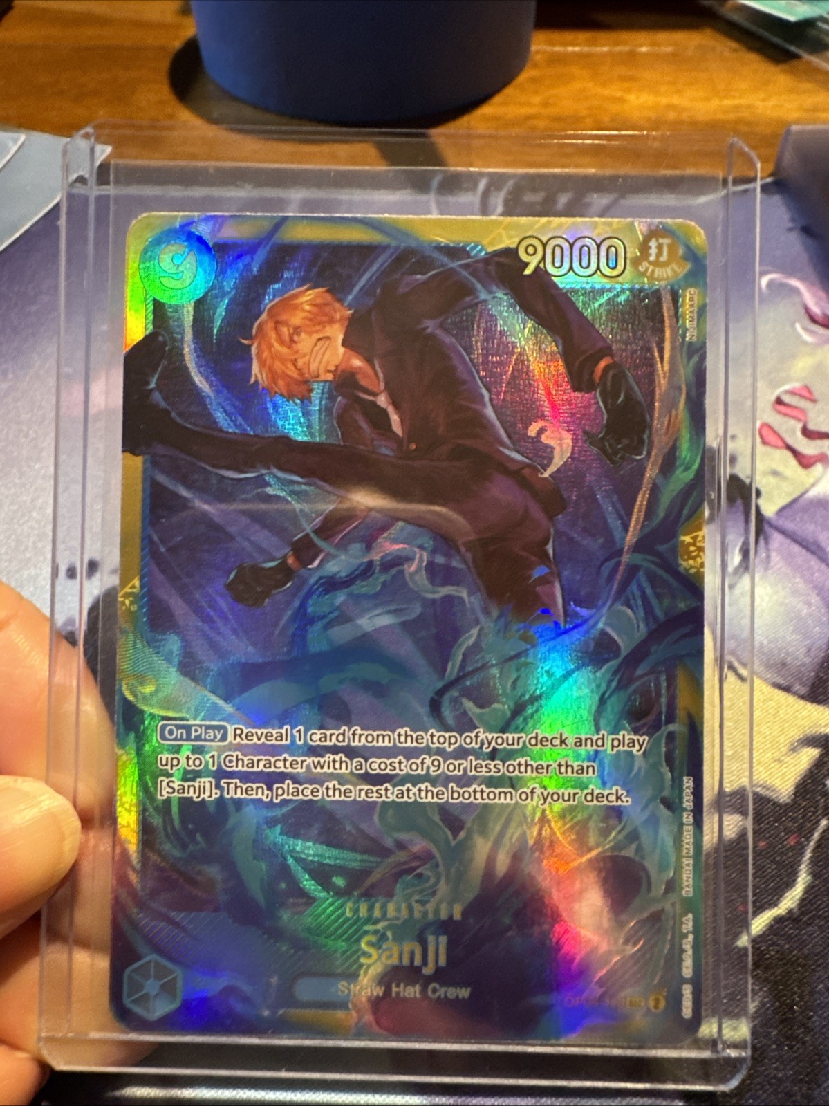 Sanji OP06-119 Wings of the Captain Foil