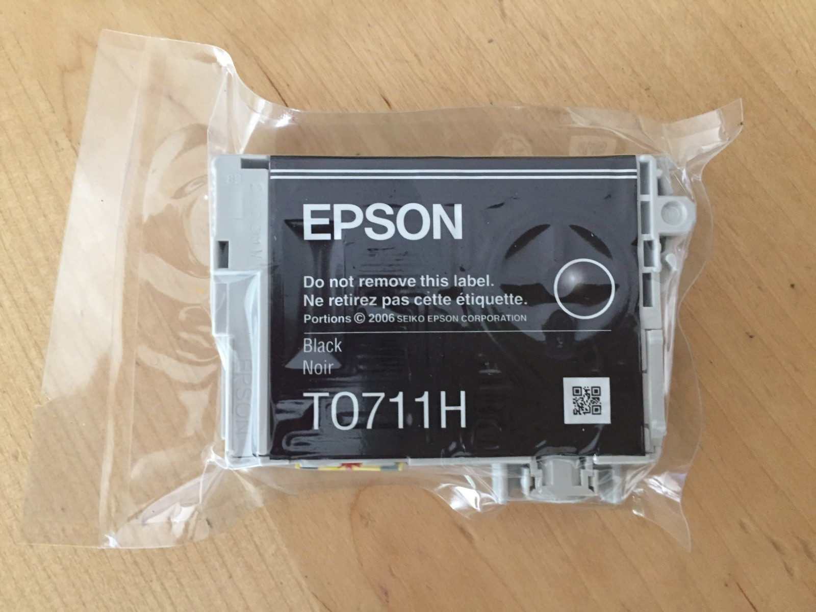 Genuine Epson Ink - T0711H HIGH CAPACITY BLACK - DX4000 DX4050 SX215 (INC VAT)