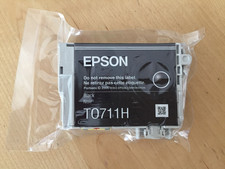 Genuine Epson Ink - T0711H HIGH CAPACITY BLACK - DX4000 DX4050 SX215 (INC VAT)