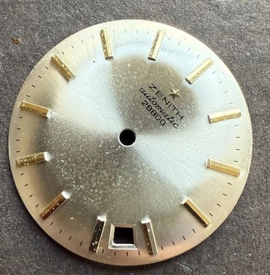 Genuine Zenith 2552 Pc 2552PC Automatic Movement Dial Only