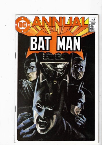 Batman Annual #9 (Dc Comics 1985) Four Faces of the Batman Nm 9.4