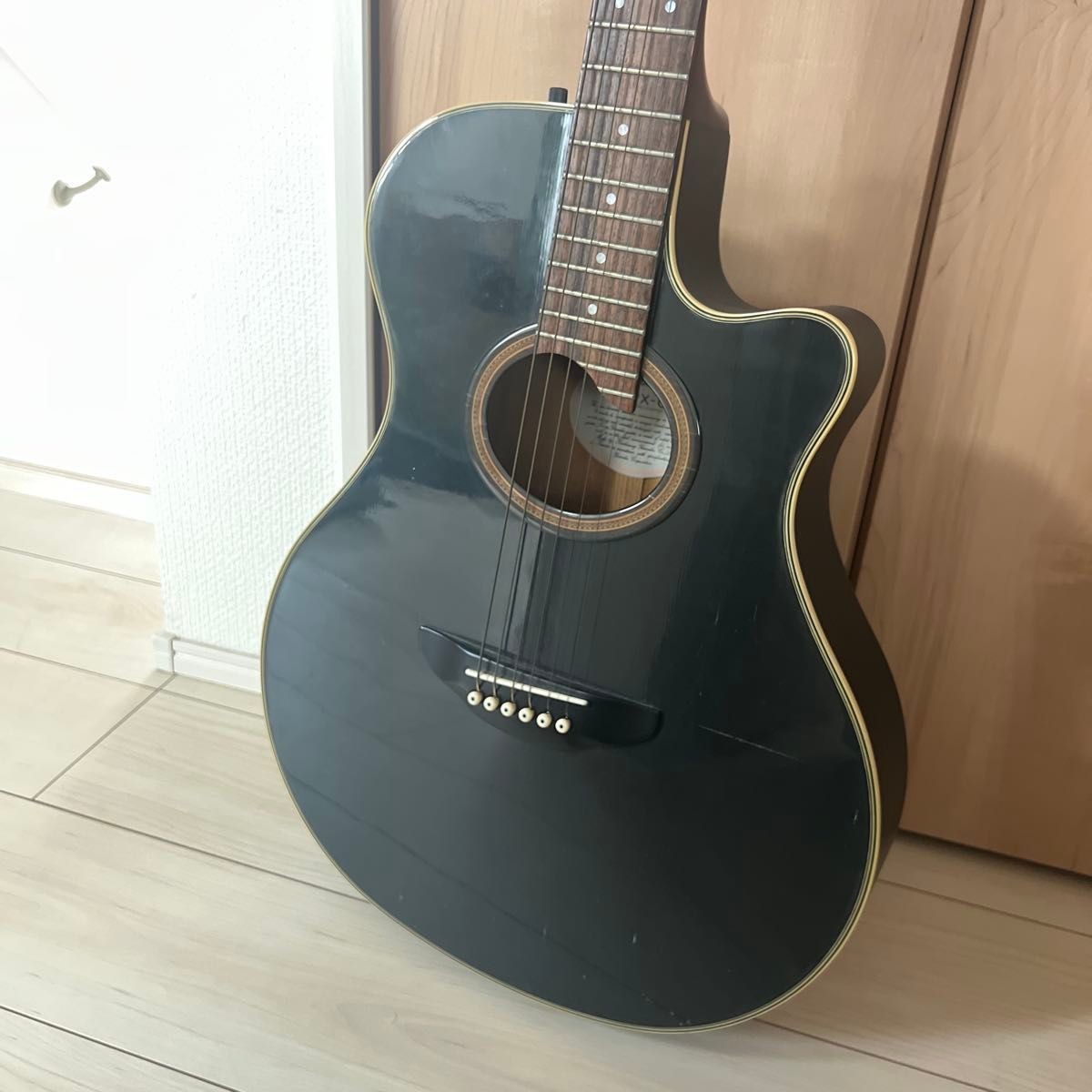 YAMAHA APX-6 Acoustic Electric Guitar Thin Body Cutaway Vintage