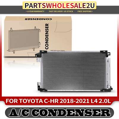 A-Premium Air Conditioning A/C Condenser Compatible With Nissan Rogue 2008 2013 Rogue Select 2014 2015 L4 2 5l Replace 3680 92100jg000