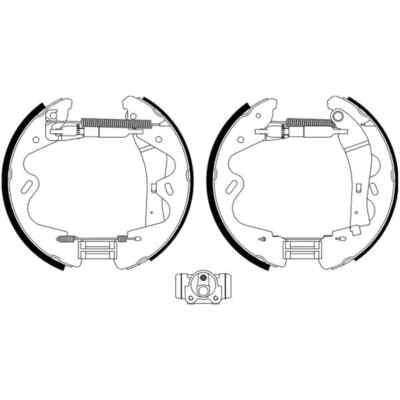 TEXTAR Trommelbremsbelag-Satz 84065100