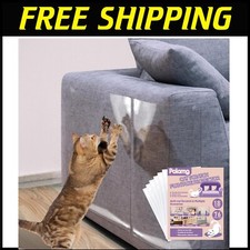 Durable Heavy-Duty Cat Scratch Protector Tape - 18-Pack for Sophisticated Homes