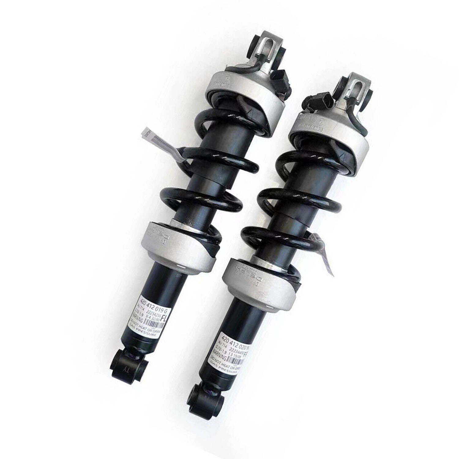 2x For Audi R8 V8 V10 Front Air Suspension Shock Struts Magnetic Ride  2007-2015