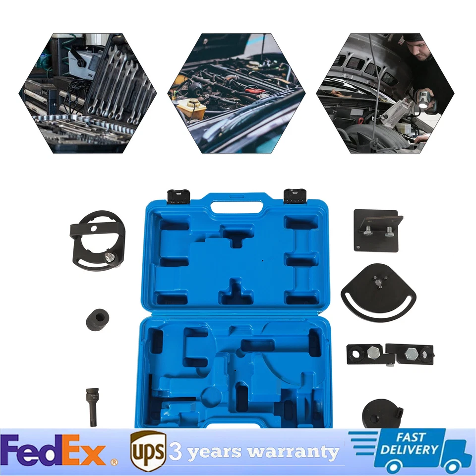 Herramienta de distribución del motor del árbol de levas de acero apta para Volvo 3.0 3.2 T6 S80 Xc60 XC70 Xc90 EE. UU. Foto 2 de 4