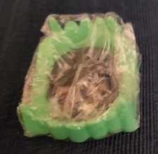 Vampire Werewolves Fangs Dentures Teeth Halloween Costume Prop - Green 