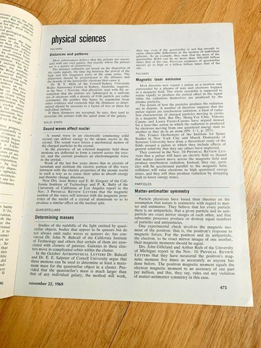November 1969 SCIENCE NEWS Magazin APOLLO 12 - Weitere Schritte auf dem Mond - Bild 4 von 5