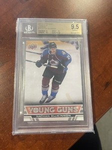 2013-14 Upper Deck Oversized Jumbo 238 Nathan MacKinnon RC Young Guns YG