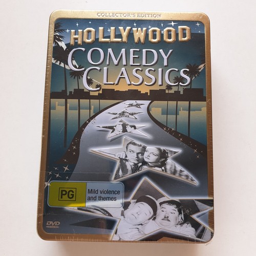Hollywood Comedy Classics (DVD, 5-Disc) PAL Region 4 (Collector's Edition Tin) - Picture 2 of 6