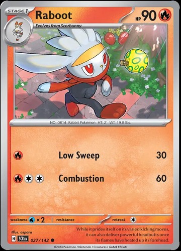 Pokemon Stellar Crown SCR EN Einzelkarten ohne Holo Near Mint in Sleeve - Picture 24 of 110