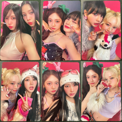 aespa 全員サイン Hot Mess aespa Hot Mess Warner Music Japan Unit Official Photo Card